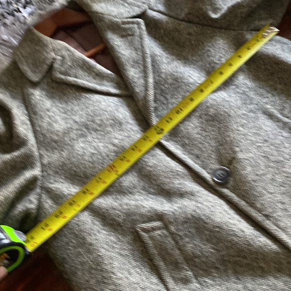 Vintage London Town Samuelsohn Tailored Tweed Wool Overcoat. - Picture 14 of 14